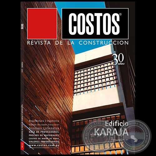 COSTOS Revista de la Construcción - Nº 281 - Febrero 2019